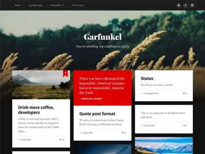 garfunkel free wp theme