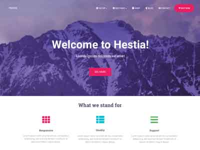 hestia free wp theme
