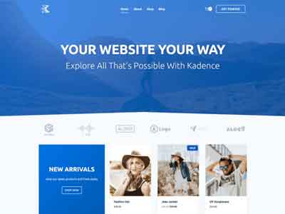 kadence free wp theme