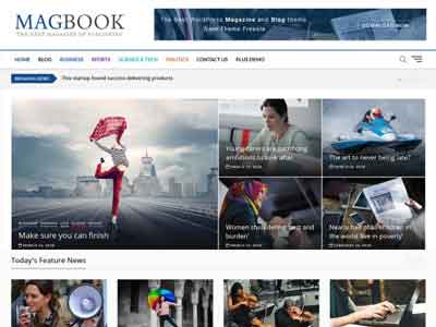 magbook free wp theme