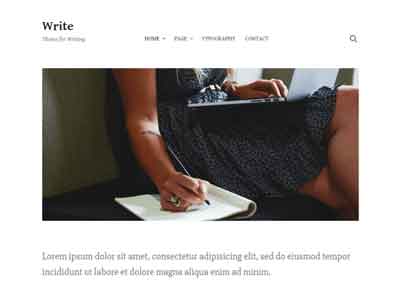 write wp theme