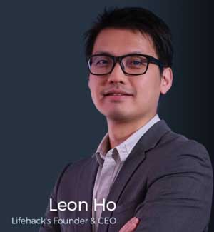 leon ho founder and CEO of lifehack